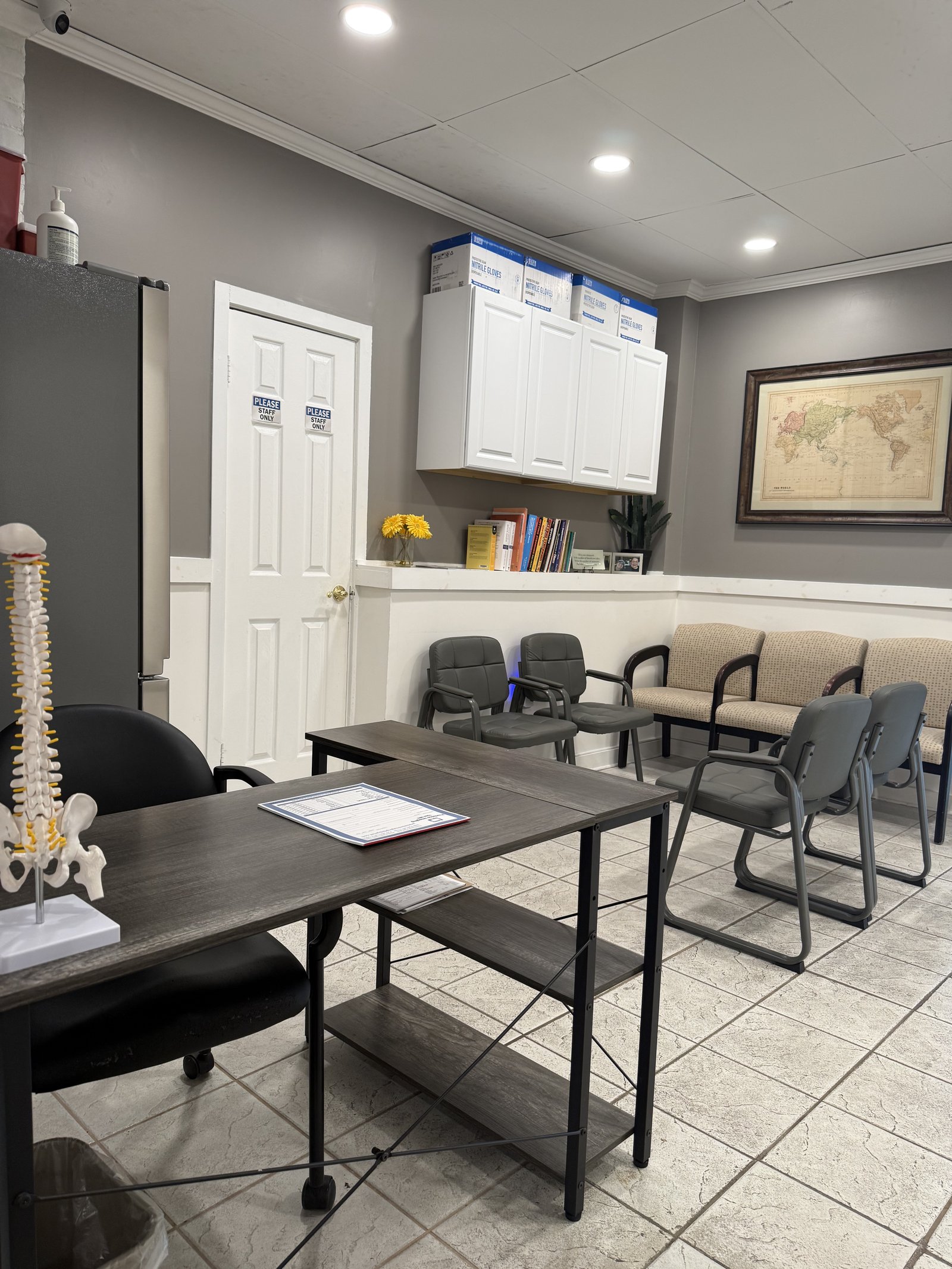 Specialist reception and consultation area at Fusion
